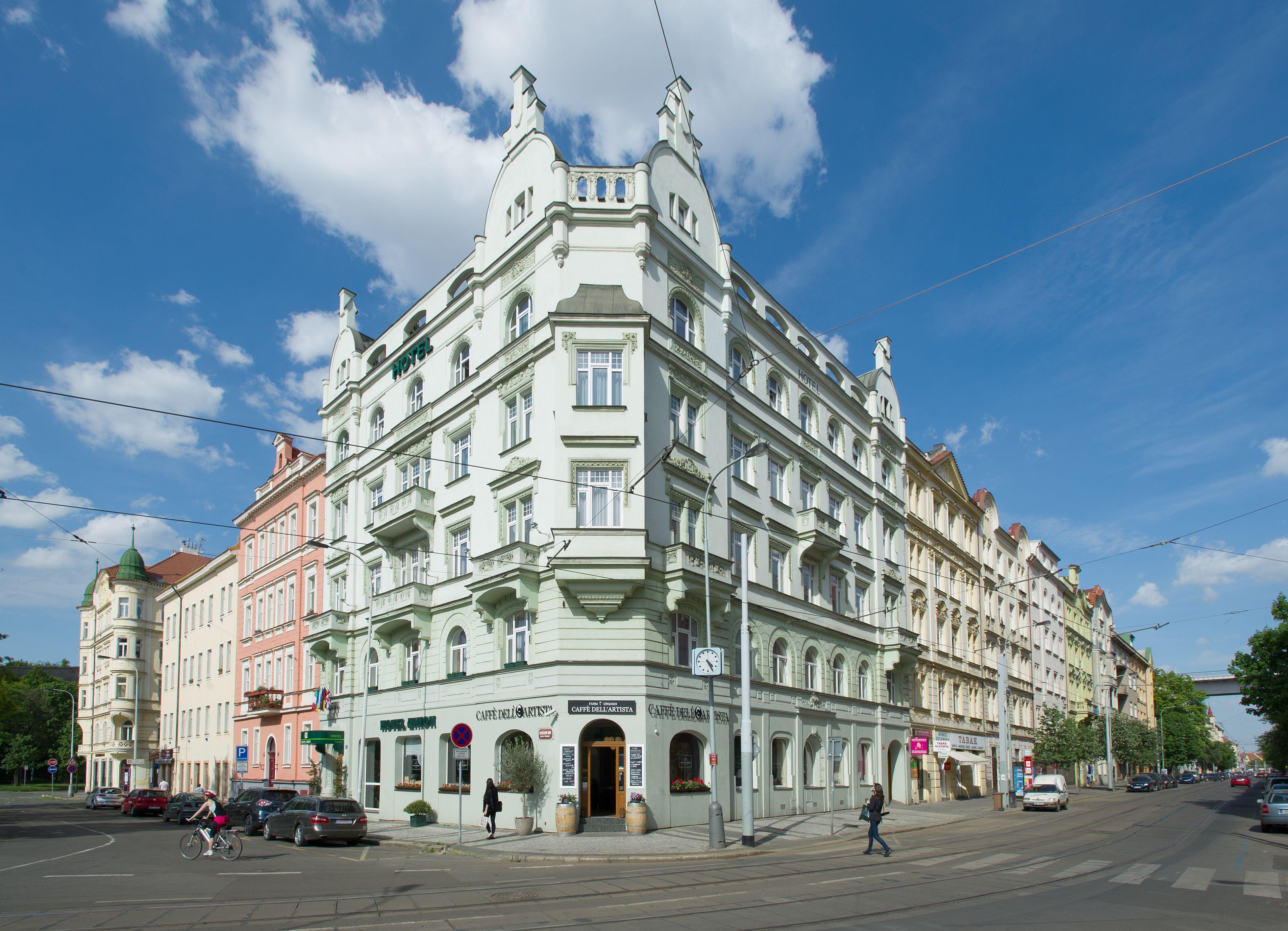 Union Hotel Praga Exterior foto