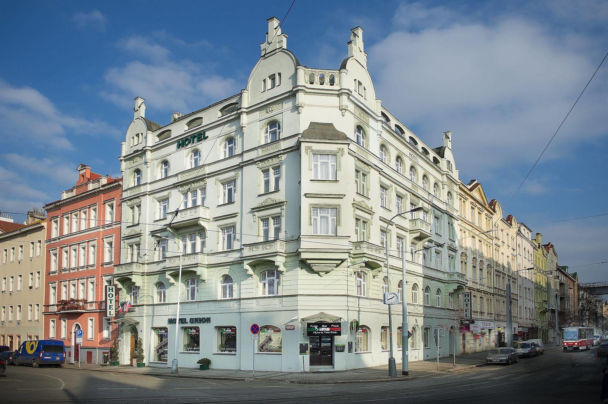 Union Hotel Praga Exterior foto